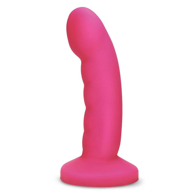 WhipSmart 6" Rechargeable Ripple Vibrating Dildo - Discreet Pleasure Body Wands