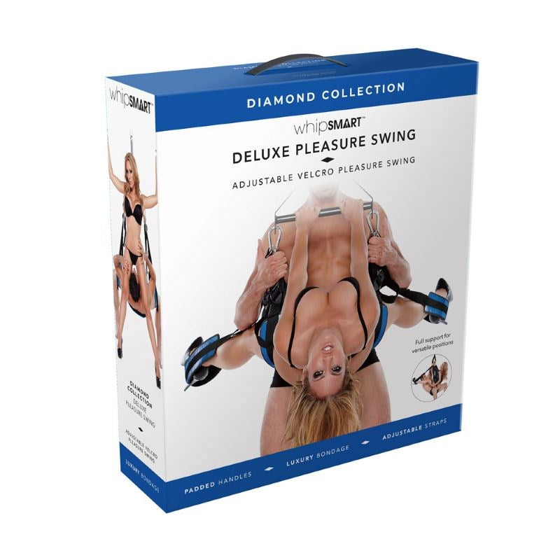 WhipSmart Diamond Deluxe Pleasure Swing - Adjustable Full-Body Support Vibrating Dildos