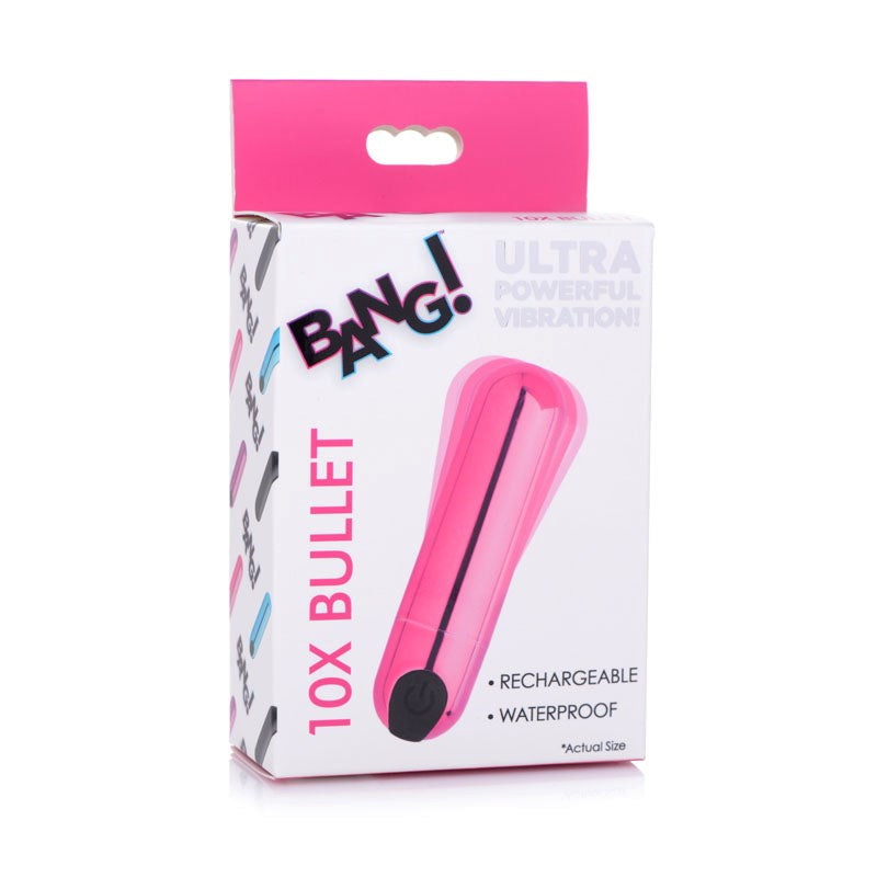 Bang! 10X Bullet - Discreet, Powerful, and Ready for Satisfaction Bullet Vibrators