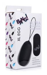 Bang! XL Silicone Vibrating Egg Steel Sex Toys