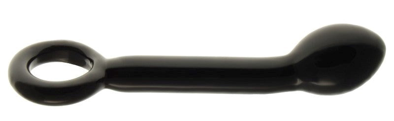 Sensual Bliss - Spartacus Blown Glass G-Spot Dildo with Loop Bullet Vibrators