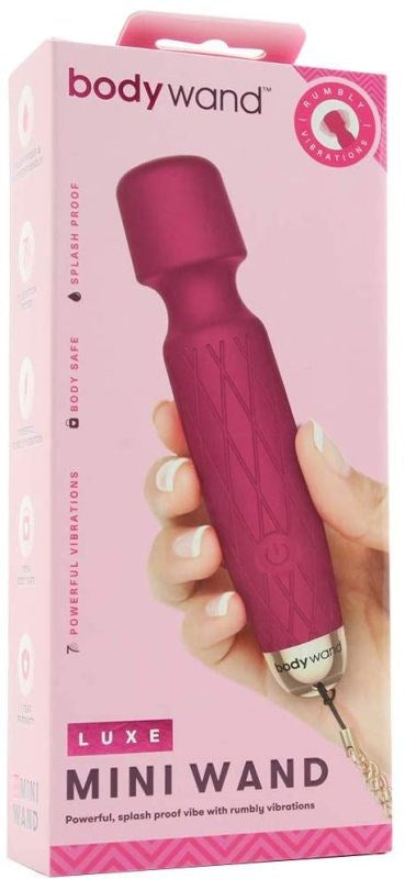 Bodywand Luxe Mini - Compact Powerhouse for Versatile Bliss Anal Dildos