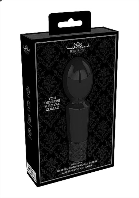 Brilliant Rechargeable Silicone Bullet - Luxury Sex Toys