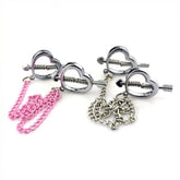Cupid Nipple Press Clamps With Chain Breast and Nipple Toys