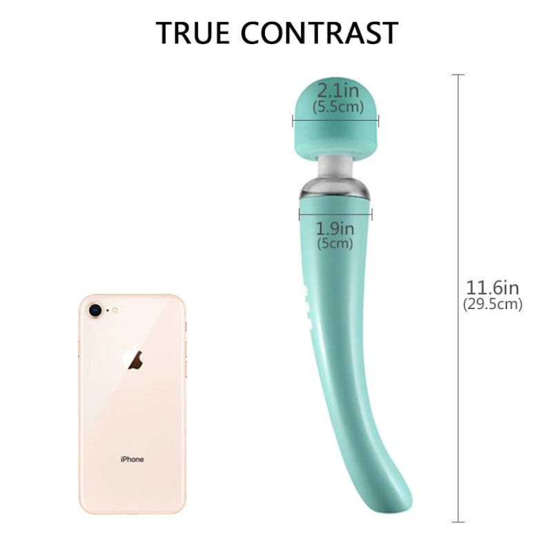 Elegance Vibrating Wand - Unleash Your Passion Discreetly Strap On Sextoys