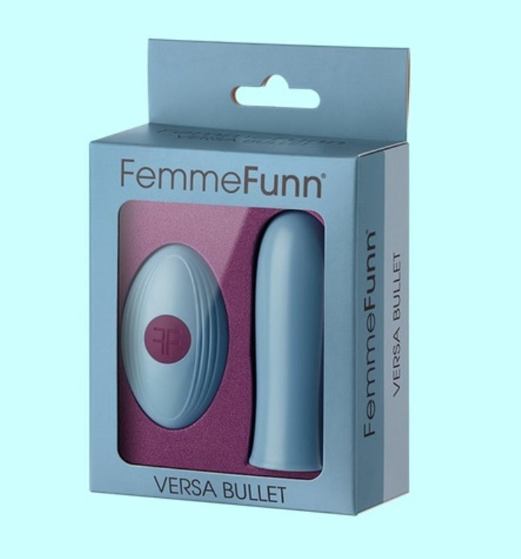 FemmeFunn Versa Bullet - Versatile, Magnetic-Charged Vibrator Butt Plugs