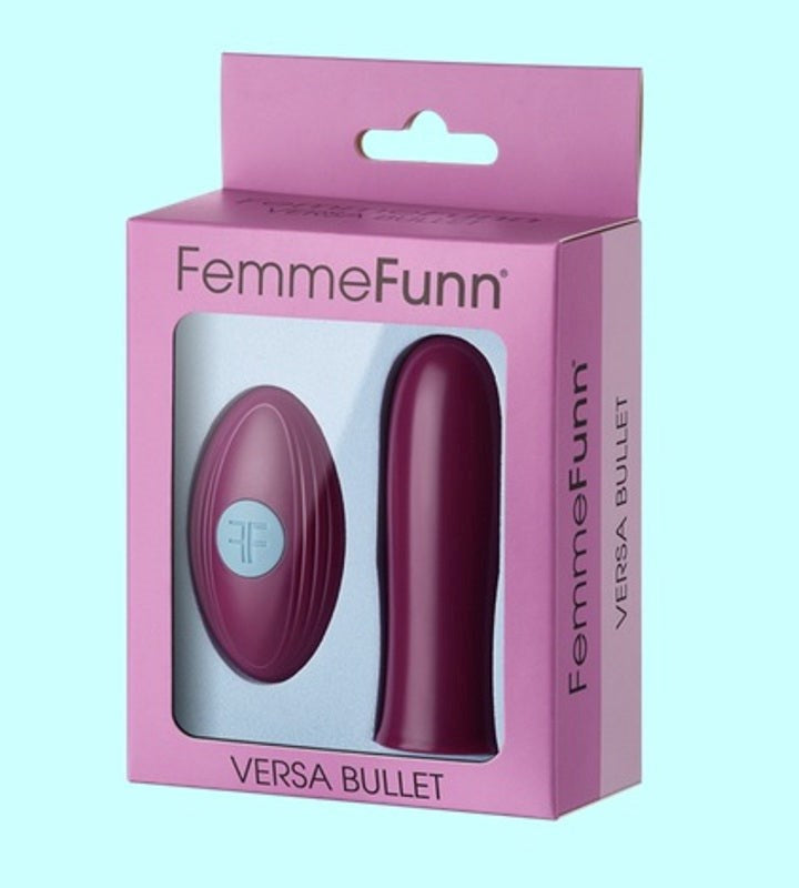 FemmeFunn Versa Bullet - Versatile, Magnetic-Charged Vibrator Butt Plugs