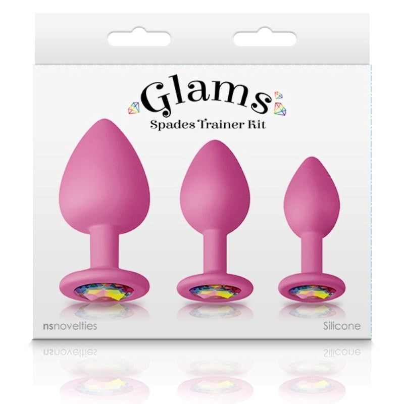 Glams Spades Trainer Kit Finger and Tongue Vibrators