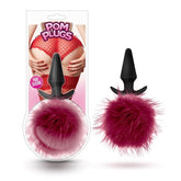 Blush Novelties Pom Plugs - Adorable Pompoms for Secure Comfort Clit Ticklers and Pulsators