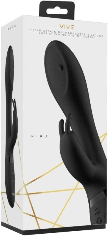 Vive Mira Spinning G-Spot Rabbit - Rabbit Vibrators