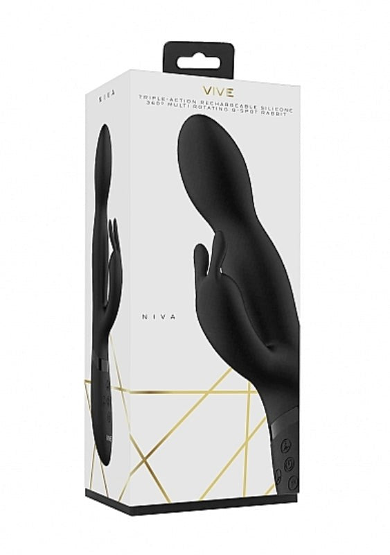 Vive Niva 360 Degrees Rabbit Vibrator - Ecstatic Sensations Await Rabbit Vibrators