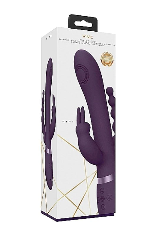 Vive Rini Purple - Tailored Pleasure for Intimate Bliss Body Wands