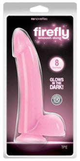Firefly Smooth Glowing Dong 8 Inch Personal Massagers