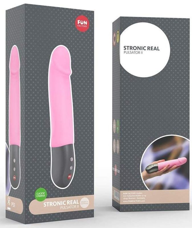 Fun Factory Stronic Real - Pulsating Pleasure for Unparalleled Ecstasy Clit Ticklers and Pulsators