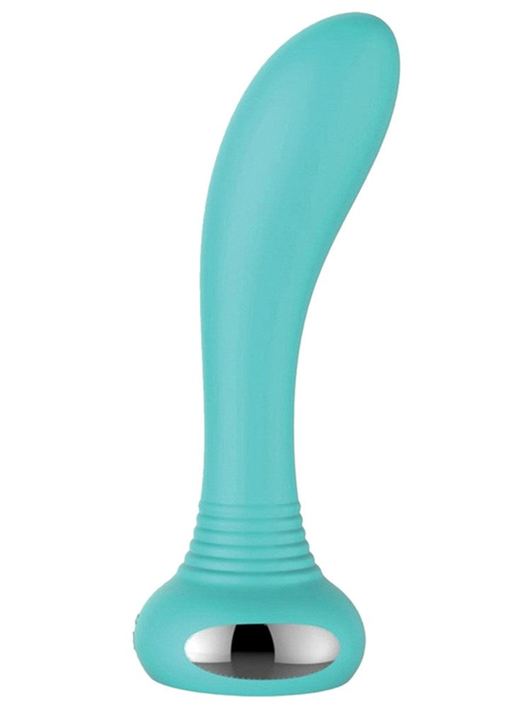 Lustre Bud - Rechargeable G-Spot Vibrator with Chic LED Ambiance Clit Ticklers and Pulsators