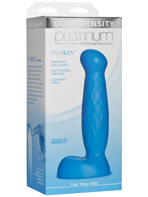 Doc Johnson Platinum The Tru Feel Realistic Dong Steel Sex Toys