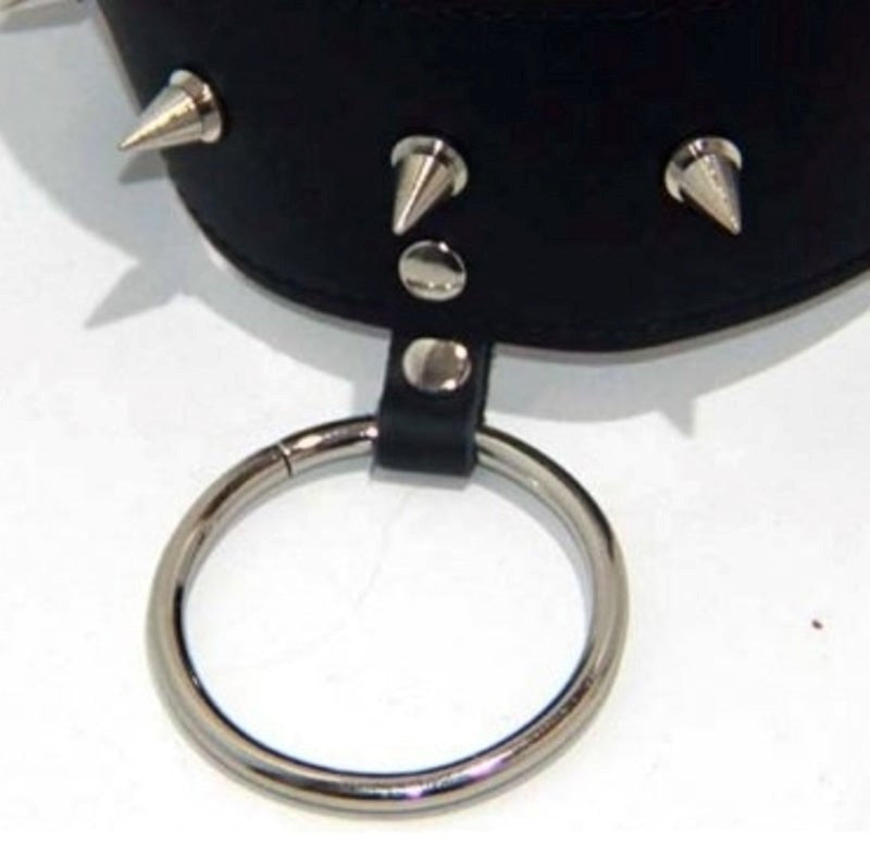 Sharp Spikes Collar Lite Masks And Blindfolds