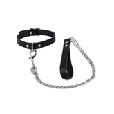 Slave Bondage Collar with Lead Collars and Leads