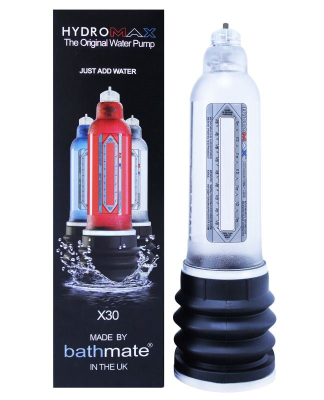 Bathmate Hydromax X30 - Versatile, Effective Male Enhancement Penis Pumps And Stretchers