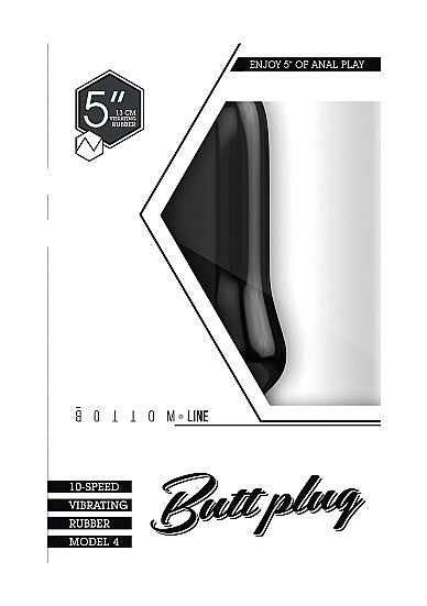 Bottom Line Vibrating Butt Plug Model 4 Anal Vibrators