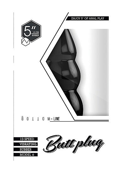 Bottom Line Vibrating Butt Plug Model 6 Penis Pumps And Stretchers