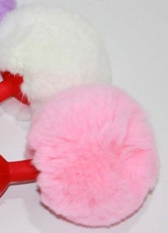 Bunny Faux Tail Silicone Anal Plug Small Butt Plugs