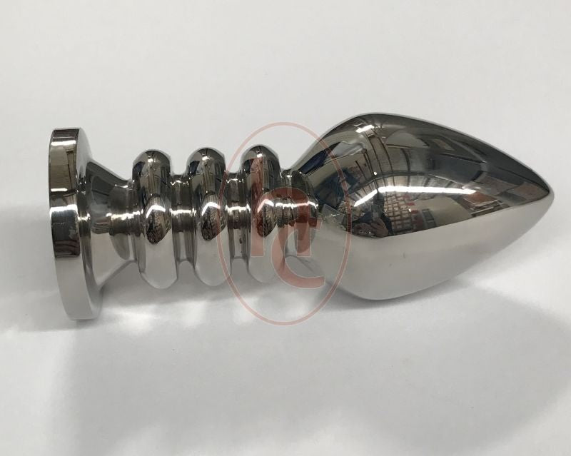 Hell's Couture Ribbler Metal Jeweled Large Anal Plug Breast and Nipple Toys