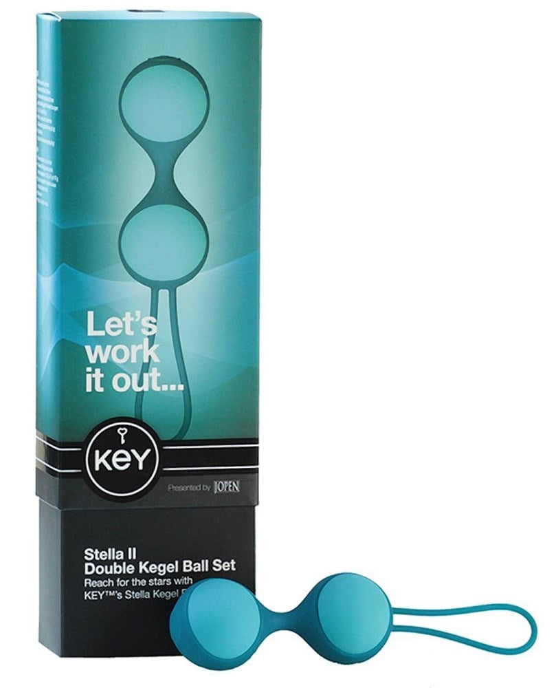 Key Stella II Double Kegal Ball Set Love Eggs and Kegel Exercisers