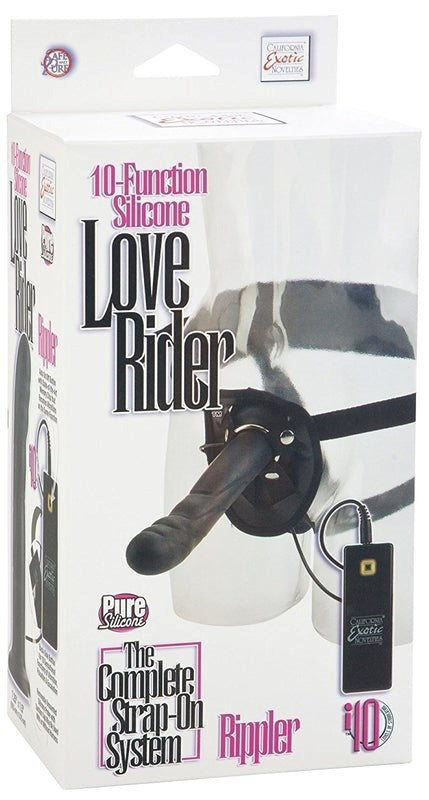 Love Rider 10 Function Rippler Strap On Sextoys