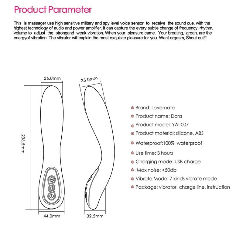 LoveMate Dora - Synced Vibrations for Immersive Pleasure Rabbit Vibrators