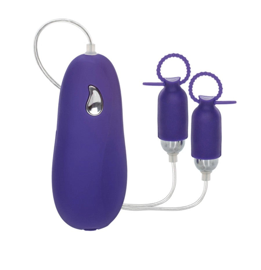 Nipple Play Silicone Vibrating Nipple Pleasurizers Breast and Nipple Toys