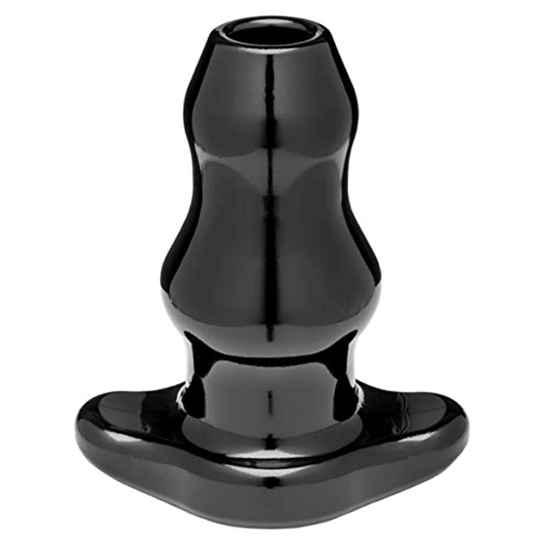 Perfect Fit Double Tunnel Plug X-large Steel Sex Toys