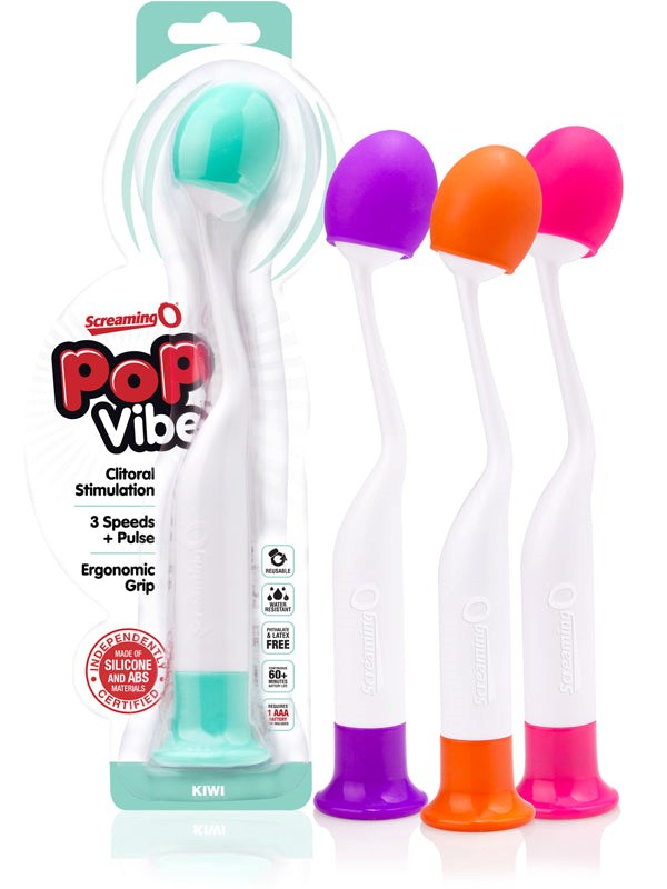 Screaming O PoP Vibe - Ergonomic Bliss for Intimate Moments Bullet Vibrators