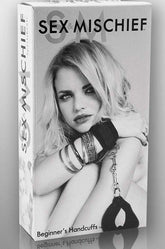 Sex & Mischief Beginners Handcuffs - Comfort, Style, and Cheeky Restraint Cuffs and Restraints