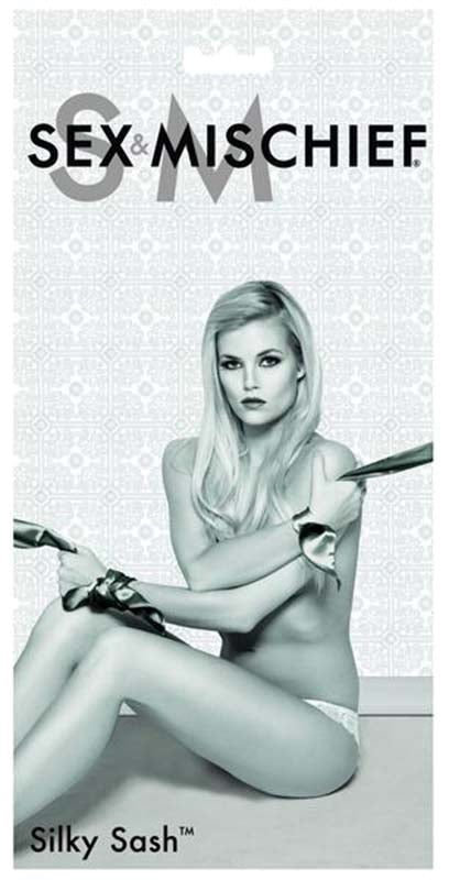 Sex & Mischief Silky Sash Restraints - Cuffs and Restraints