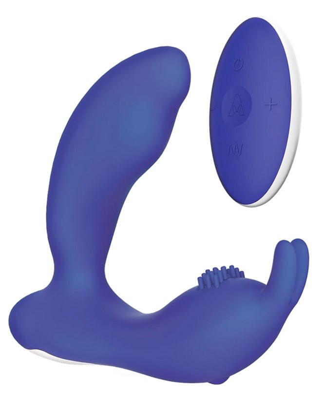 Prostate Pleasure Massager - Wireless, Premium Silicone Clit Ticklers and Pulsators