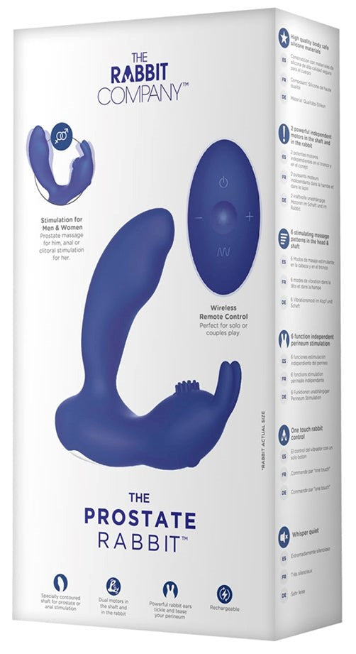 Prostate Pleasure Massager - Wireless, Premium Silicone Clit Ticklers and Pulsators