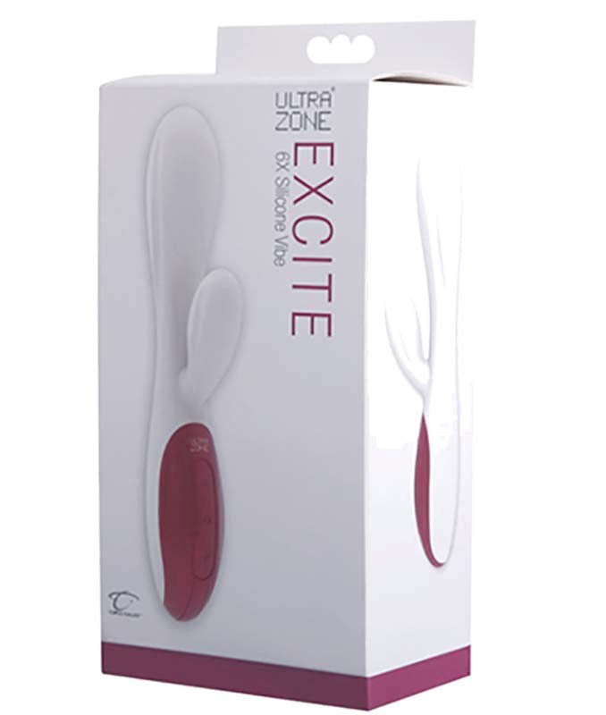 UltraZone Excite 6X Rabbit Style Vibe G-Spot Vibrators
