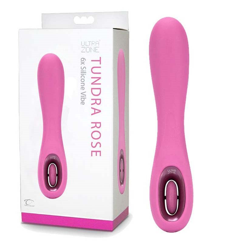 UltraZone Tundra Rose Silicone G-Spot Vibrators
