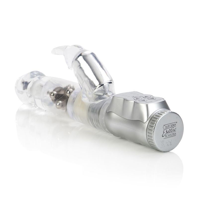 Waterproof Jack Rabbit Vibrator 3 Rows Penis Pumps And Stretchers