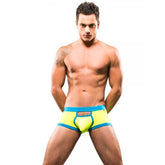 Almost Naked Teaser Boxer Neon Yellow Jocks and G-Strings