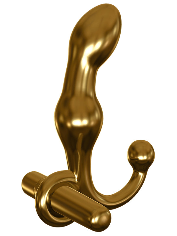 Pipedream Icicles Gold Edition G08 Prostate Play Massager Glass Sex Toys