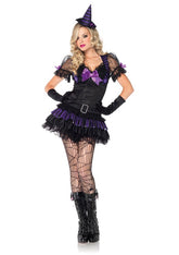 Black Magic Babe Costume Fancy Dress Ups