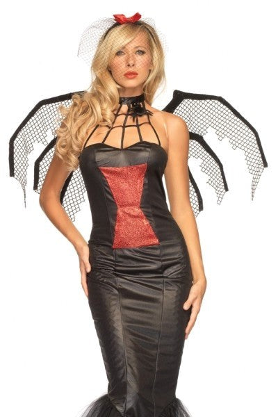 Black Widow Beauty Costume Fancy Dress Ups