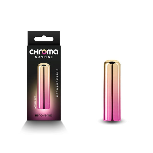 NS Novelties Chroma Sunrise - Vibrant USB Rechargeable Bullet - Bullet Vibrators