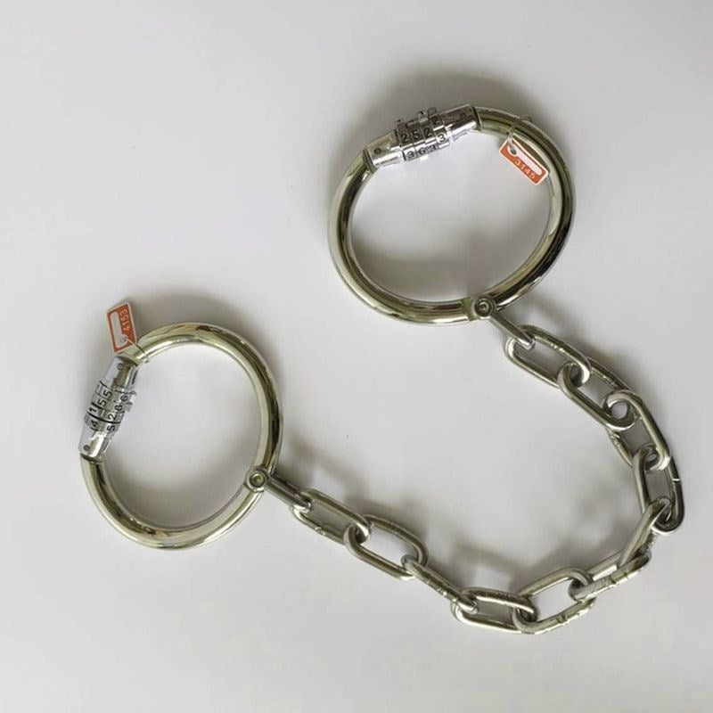 Combination Lock Unisex Wrist and Ankle Cuffs Cuffs and Restraints