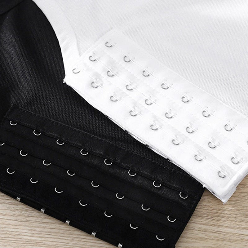 Crop Top Chest Binder White Bras and Bra Sets