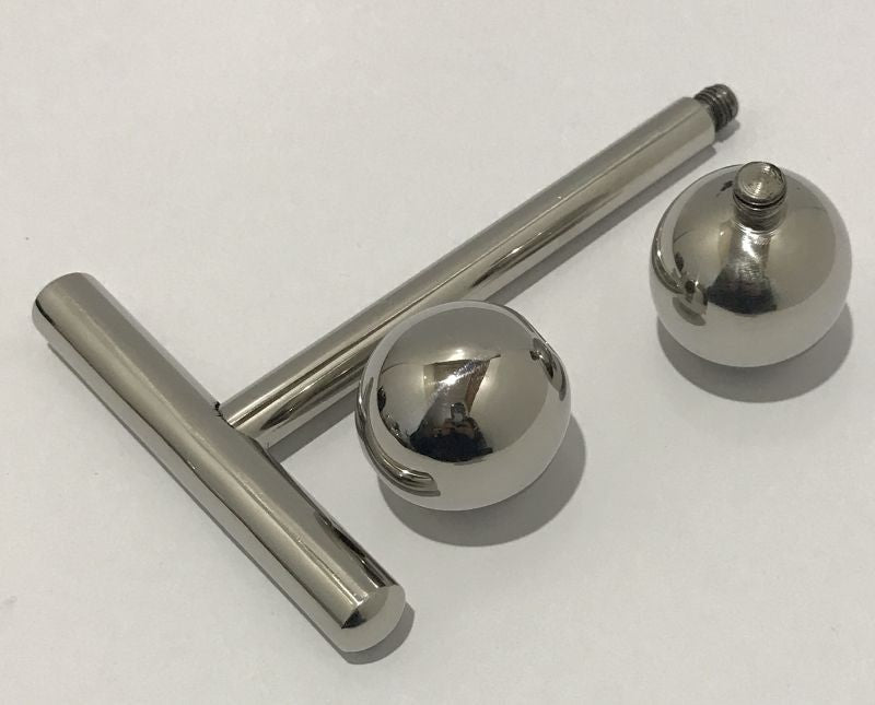 Stainless Steel Anal Pleasure Voyage - Depth Charger Anal Beads and Balls