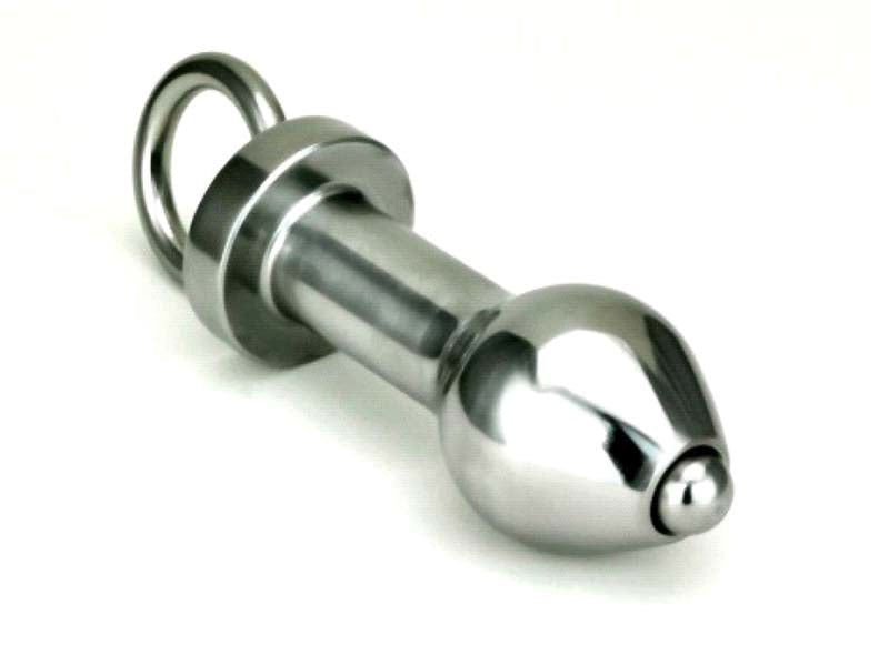Precision-Crafted Pleasure - Endo Steel Anal Plug Steel Sex Toys