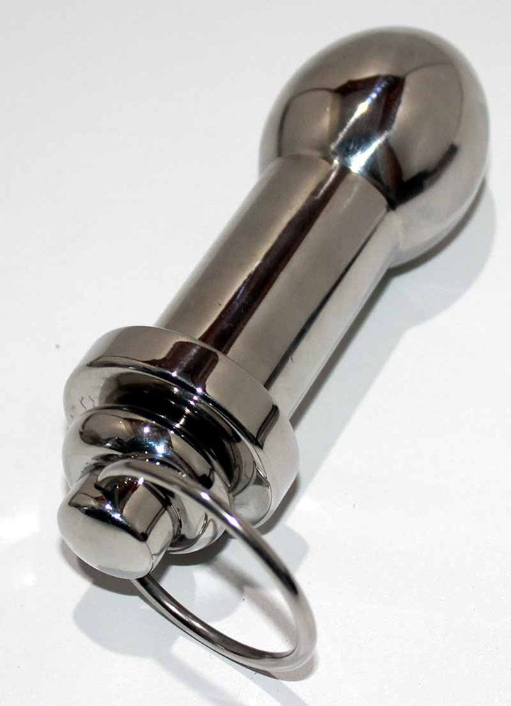 Precision-Crafted Pleasure - Endo Steel Anal Plug Steel Sex Toys